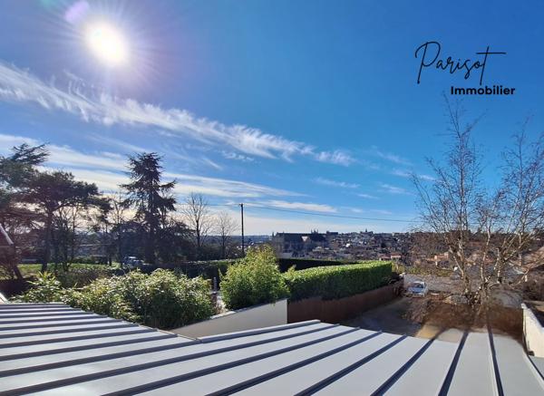 Poitiers (86000) ENSEMBLE IMMOBILIER RENOVE 2020 – VUE EXCEPTIONNELLE POITIERS ABOVILLE – 2 MAISONS – TERRAIN 500 m²