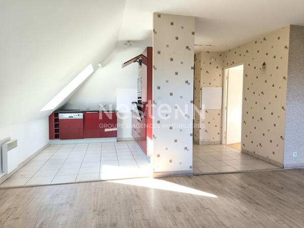 Appartement 3 pièces vue mer, dernier étage