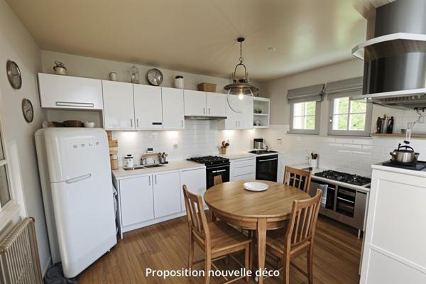 Pavillon 132 m², 4 ch, plain pied, terrain 1005 m², Domfront