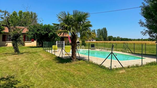 Maison de plain-pied à vendre 5 pièces proche de BERGERAC (24)