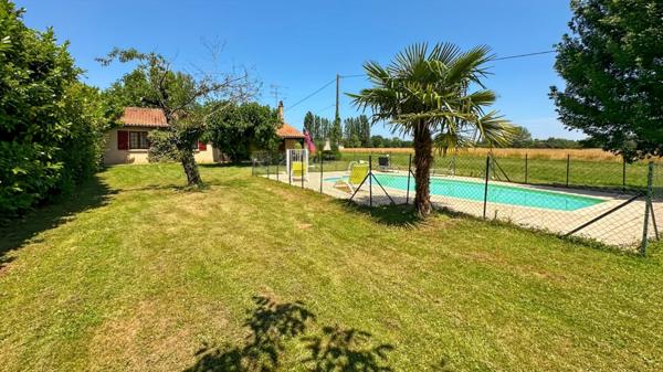 Maison de plain-pied à vendre 5 pièces proche de BERGERAC (24)