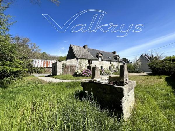 Ensemble immobilier longères à rénover - Brigneau 29350