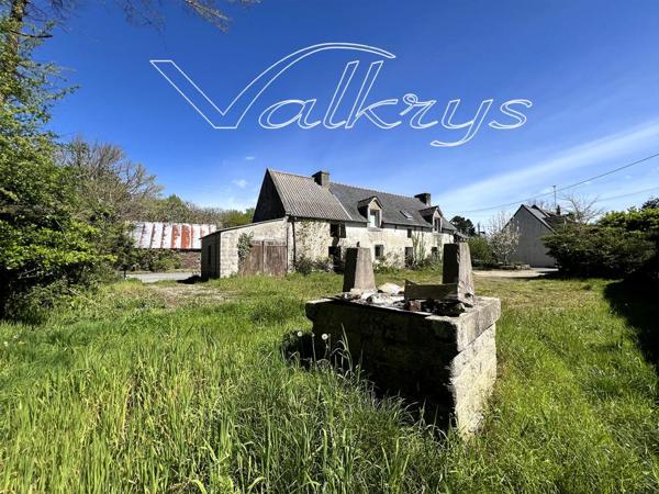 Ensemble immobilier longères à rénover - Brigneau 29350