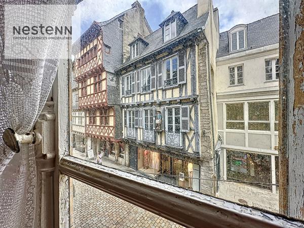 Appartement type 2 - Hyper centre de Quimper - Rue Kéréon