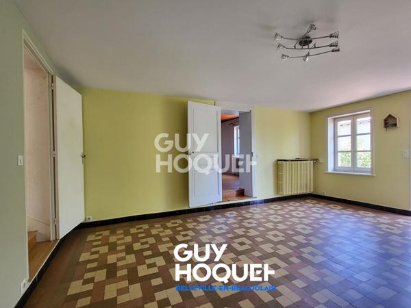 Maison en pierre et pisé -126 m² habitables- 4 chambres Terrain 760 m² à Régnié Durette - Référence 554