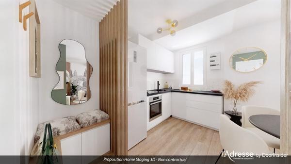 Appartement Dampmart 2 pièce(s) 29 m2