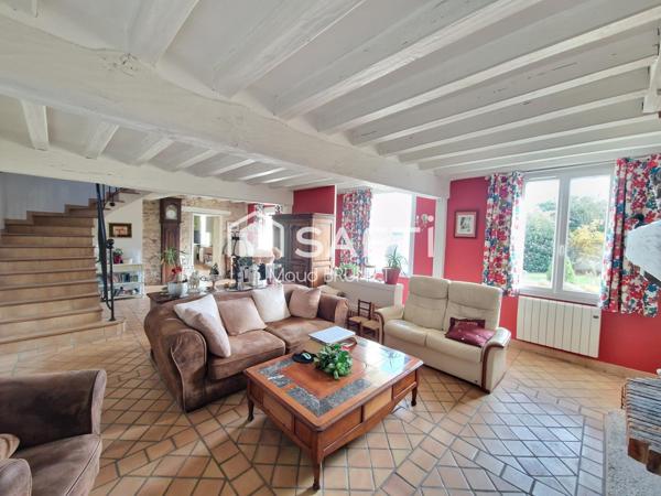 Maison de charme, accès rapide A13