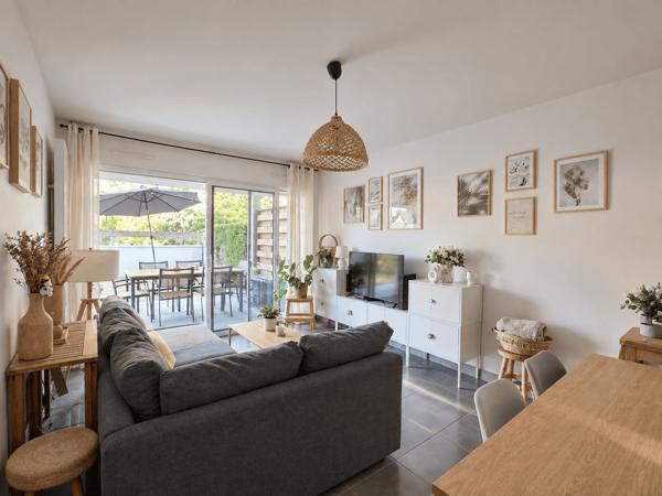 Appartement Vannes de 61.84 m² rez de jardin – 2 chambres – garage