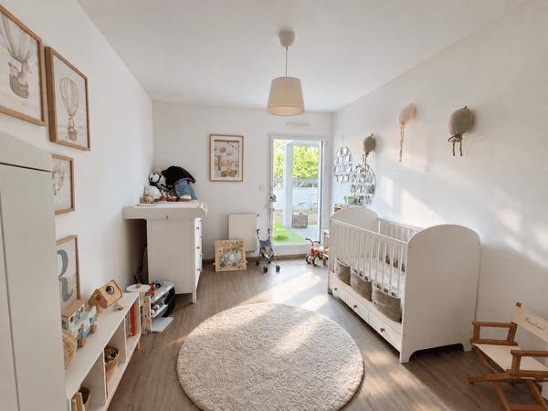 Appartement Vannes de 61.84 m² rez de jardin – 2 chambres – garage