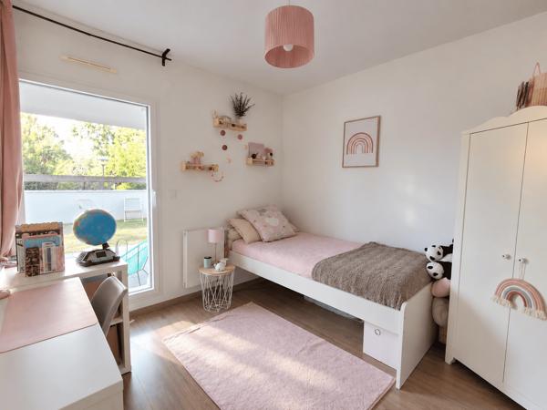 Appartement Vannes de 61.84 m² rez de jardin – 2 chambres – garage