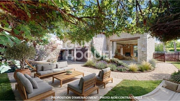 Maison 110 m2 + dépendances, grand jardin