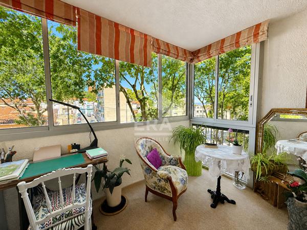 Perpignan centre : appartement 4 pièces dans résidence avec piscine