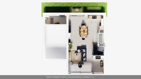 Villa neuve de 4 pièces avec jardin et garage - 108.33m² - LA PALMYRE