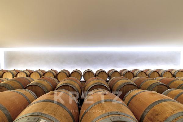 Domaine viticole en pleine nature