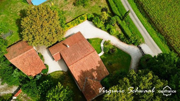 ESTIBEAUX (40), MAISON DE 192 M², 5 CHAMBRES, PISCINE, STUDIO ET DÉPENDANCE SUR 4 400 M²