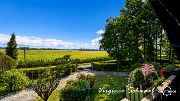 ESTIBEAUX (40), MAISON DE 192 M², 5 CHAMBRES, PISCINE, STUDIO ET DÉPENDANCE SUR 4 400 M²