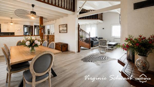 ESTIBEAUX (40), MAISON DE 192 M², 5 CHAMBRES, PISCINE, STUDIO ET DÉPENDANCE SUR 4 400 M²