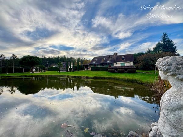 Rare propriété de charme sur presque 2 ha à 10 min de La Flèche