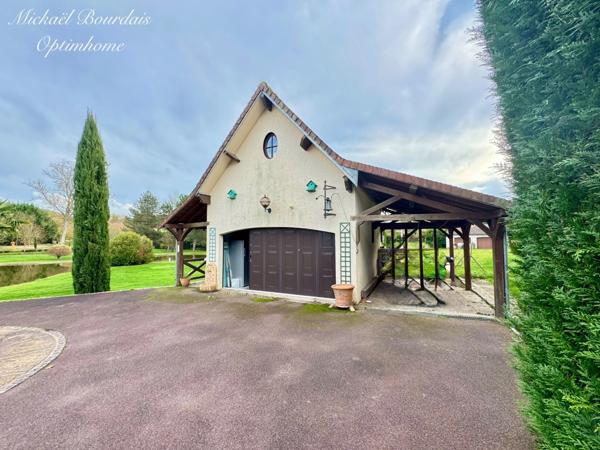 Rare propriété de charme sur presque 2 ha à 10 min de La Flèche