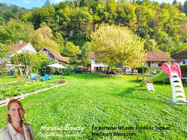 Maison avec dépendances 170 m² et terrain de 1980 m² au calme (38380) Saint Laurent du Pont