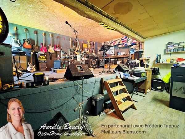 Maison avec dépendances 170 m² et terrain de 1980 m² au calme (38380) Saint Laurent du Pont