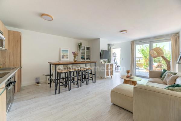 NANTES 44300 - T3 80m² - RECENT - ESPRIT MAISON - DEUX TERRASSES OUEST & EST - ACCÈS INDÉPENDANT - BOX FERME