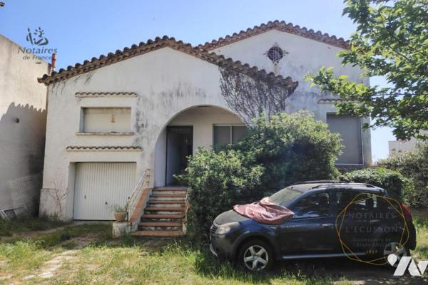 Villa en première ligne à Carnon - terrain à bâtir