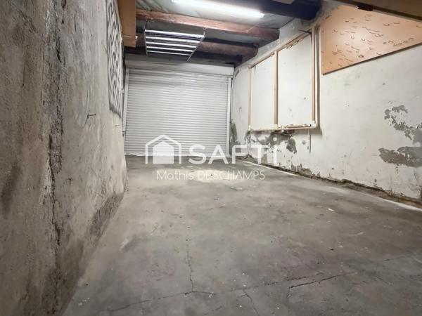 198 m², garage et terrasse en centre-ville