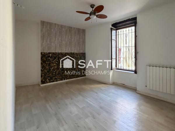 198 m², garage et terrasse en centre-ville