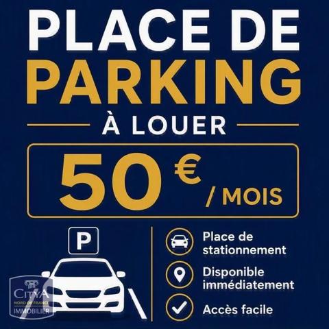 Parking à louer 12m² Annœullin (59112)