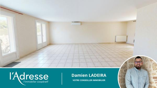 BUXEROLLES - PLAIN-PIED - 125m2 - 4 CHAMBRES - CALME