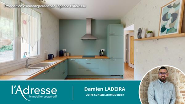 BUXEROLLES - PLAIN-PIED - 125m2 - 4 CHAMBRES - CALME