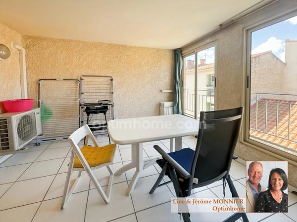 EXCLUSIVITÉ Charmant T3 climatisé avec loggia et garage au cœur d’Argelès-sur-Mer