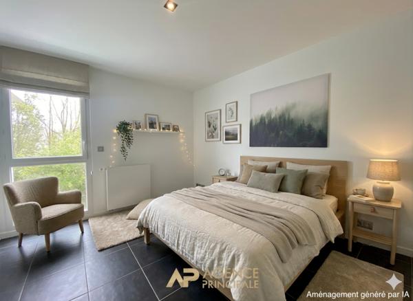 Appartement type 2 - La Rochelle - 43m2 - Terrasse + Parking - Secteur St Eloi €221 550 ** - Référence AM687D1