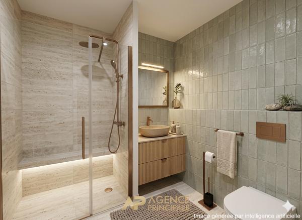 Appartement type 2 - La Rochelle - 43m2 - Terrasse + Parking - Secteur St Eloi €221 550 ** - Référence AM687D1