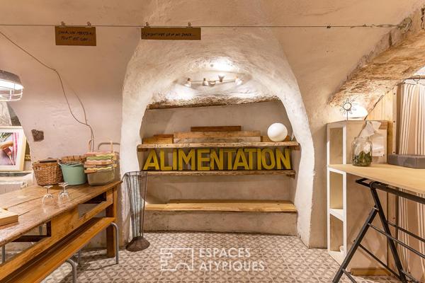 Maison emblématique ancienne manufacture de nougat revisitée en lieu de vie unique