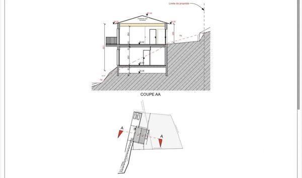Terrain à vendre  890 m 2   OLETTA  - 202
