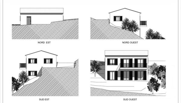Terrain à vendre  890 m 2   OLETTA  - 202