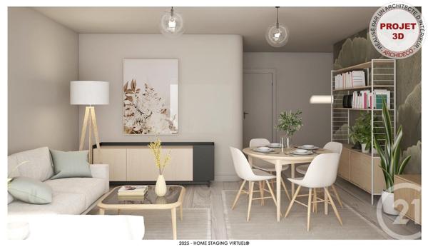 Appartement F3 à vendre  3 pièces - 78,65 m2 LYON - 69007