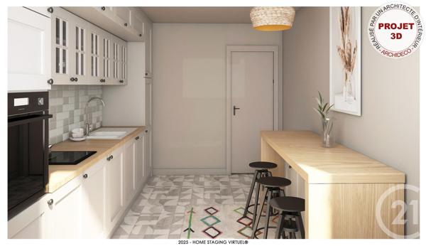 Appartement F3 à vendre  3 pièces - 78,65 m2 LYON - 69007