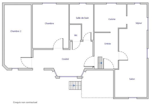 Millau (12100) A vendre - agréable maison des années 40 et ses annexes