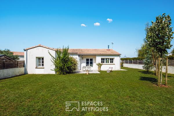 Maison à l’esprit rétais dans un environnement privilégié