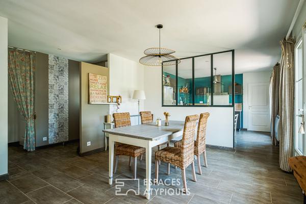 Maison à l’esprit rétais dans un environnement privilégié