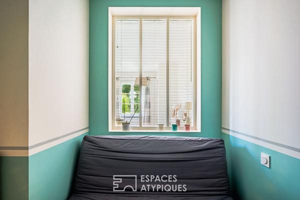 Maison à l’esprit rétais dans un environnement privilégié