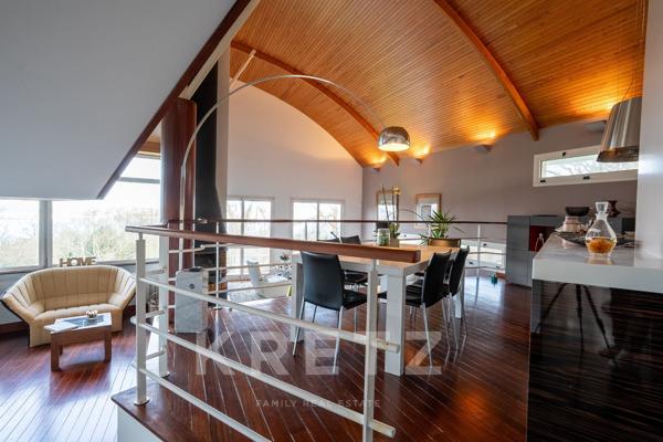 Villa d'architecte haut de gamme avec piscine, face à la rade de Brest