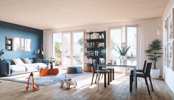 Appartement à vendre 3 pièces 65m2 - VINCENNES (94) - balcon - parking