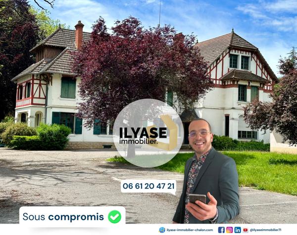 Chalon-sur-Saône (71100) Propriété 1200 m² | 13 000 m² de terrain