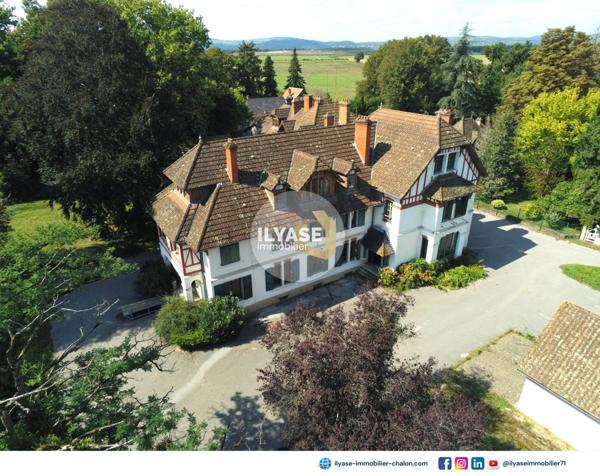 Chalon-sur-Saône (71100) Propriété 1200 m² | 13 000 m² de terrain