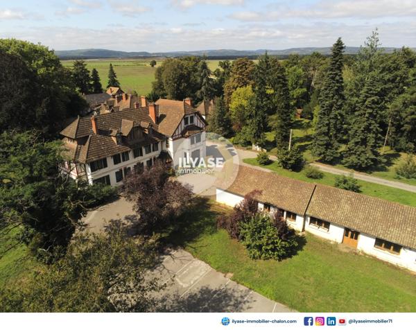 Chalon-sur-Saône (71100) Propriété 1200 m² | 13 000 m² de terrain
