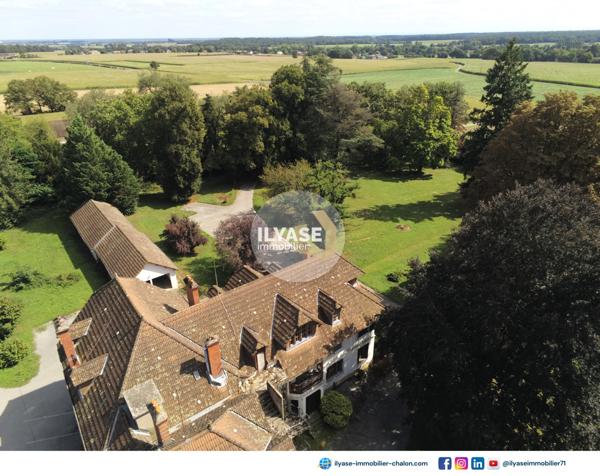 Chalon-sur-Saône (71100) Propriété 1200 m² | 13 000 m² de terrain